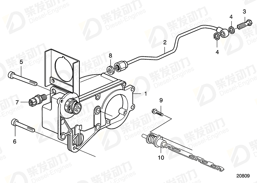 volvo penta Hex. socket screw 20459903 Drawing volvo penta Hex. socket screw 20459903 Drawing
